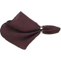 Broste Copenhagen Serviette Gracie Öko Leinen Aubergine