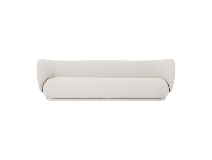 Ferm Living Rico Sofa bouclé 4-Sitzer Bouclé offwhite