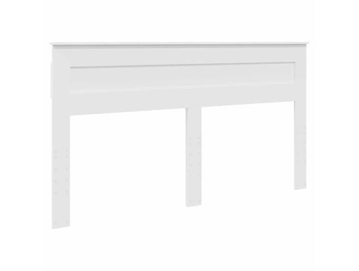 KTHLBRH Kopfteil aus Holz, weiß, für Bett Minimalistisches Design, Rückseite fertig, einfache Wartung, Innenbereich, zeitgenössischer Stil