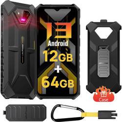 UleFone Armor X13 64 GB Schwarz, Orange EEK A (A - G) 15.7 cm (6.2 Zoll) Outdoor Smartphone ULE-X13-BK
