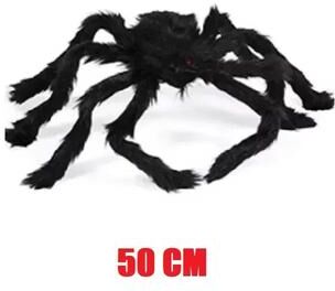 Inspire Essentials Giant Plush Halloween Spider Decoration 2