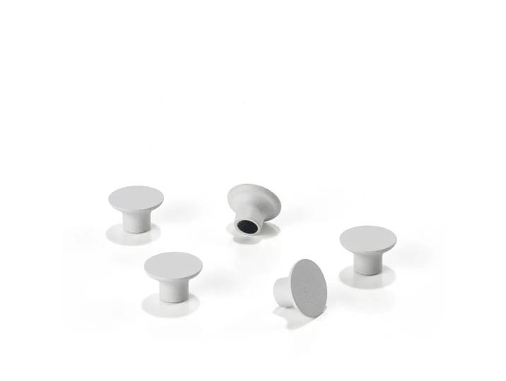 Zone Denmark Aimant A-Magnet soft grey, lot de 5