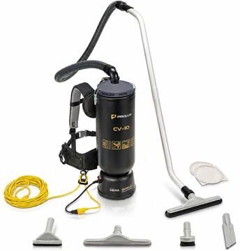 Prolux 10 Quart Commercial Backpack Vacuum with 5 Year Warranty