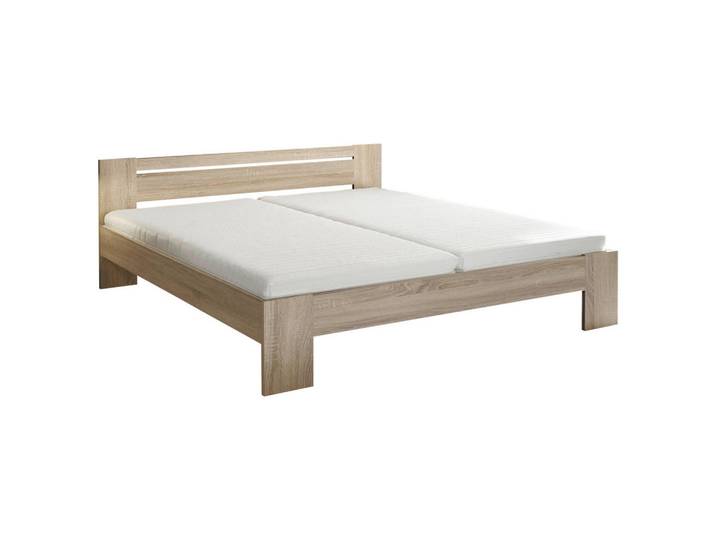 Boxxx Bett, Sonoma Eiche, 180x200 cm, in verschiedenen Größen erhältlich, Schlafzimmer, Betten, Doppelbetten
