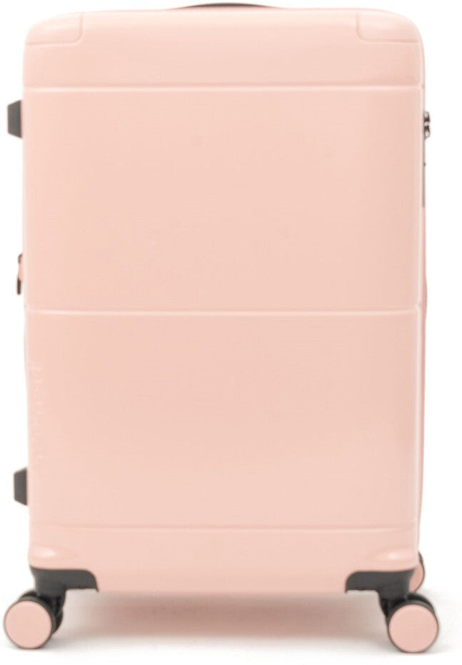 Qubed Nimbus 67cm Medium 4-Wheel Expandable Suitcase - Pink