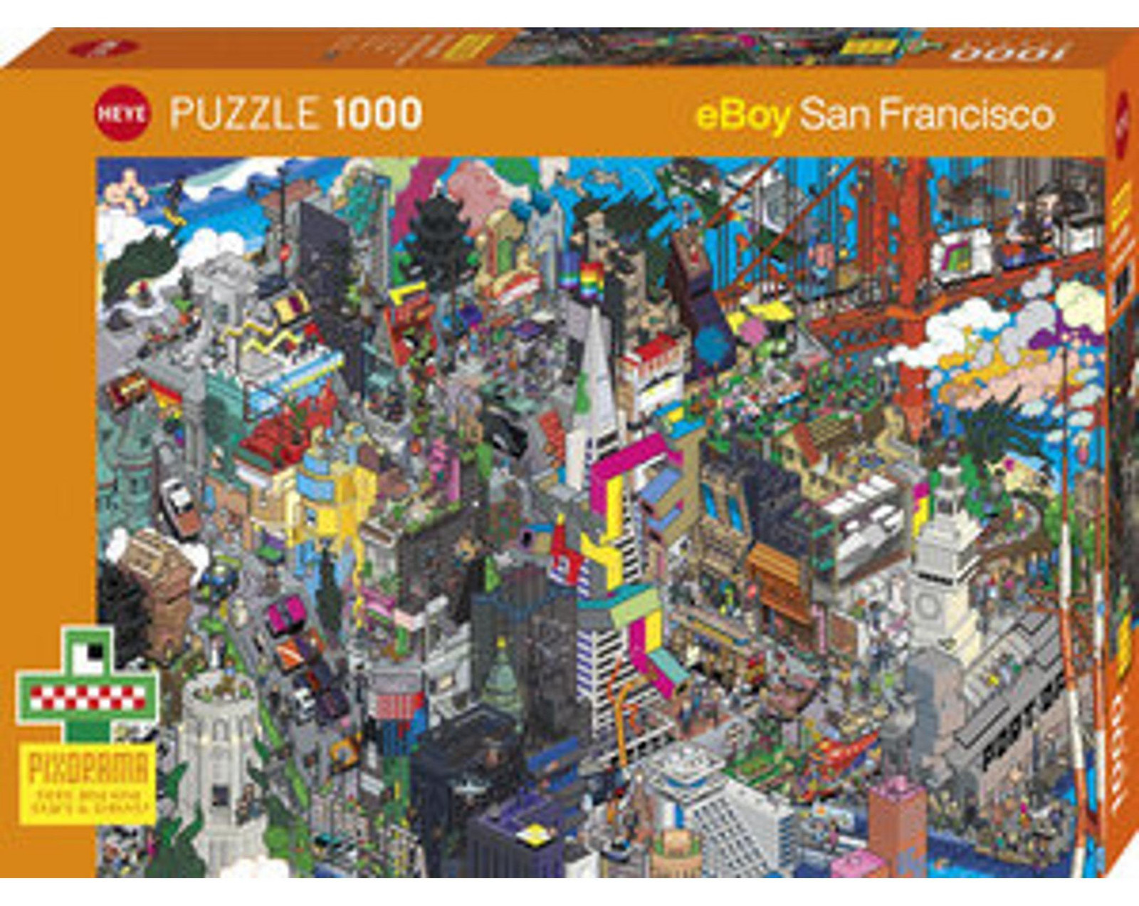 Pixorama Heye Puzzle San Francisco Quest