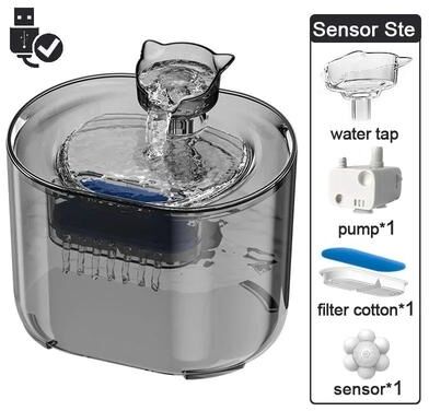 Inspire Essentials FreshFlow Automatic Cat Water Fountain 11