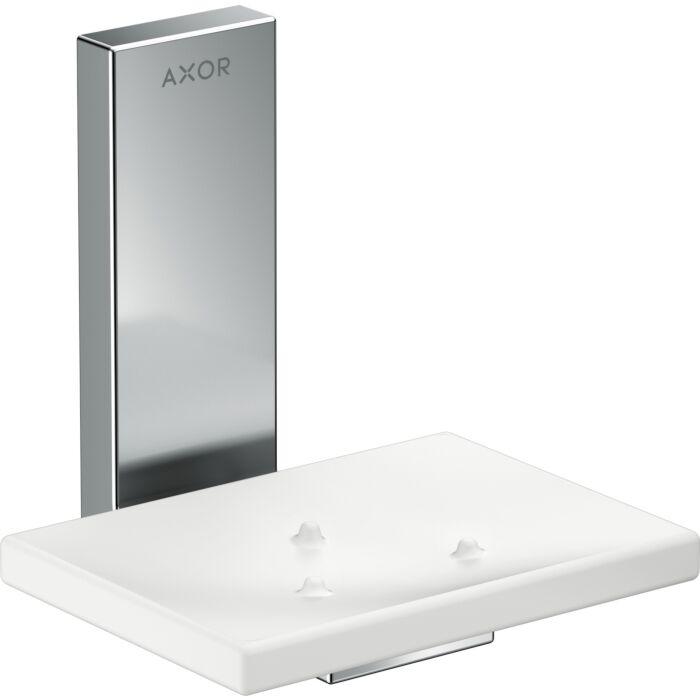 hansgrohe Axor Universal Rectangular Seifenschale 42605000 Glas, Wandmontage, chrom