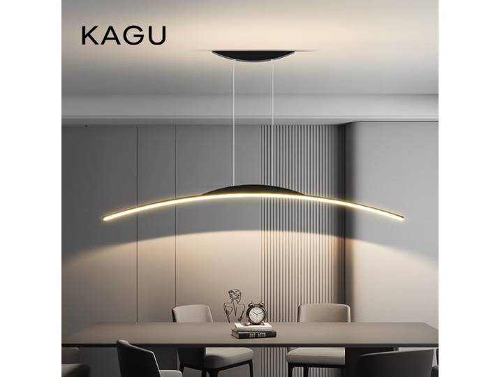 Plafonnier LED à hauteur réglable, luminaire suspendu moderne et minimaliste, pour salle à manger, cuisine, salon, économie d'énergie, maison