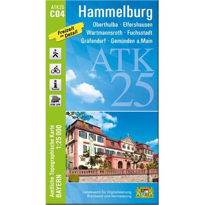 ATK25-C04 Hammelburg (Amtliche Topographische Karte 1:25000), Sonstige von , Landesamt für Digitalisierung, Breitband und Vermessung, Bayern,