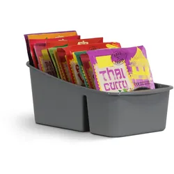 Pro Home Küchenorganizer für Gewürze und Tüten - Anthrazit - 1er Pack ( 1 Stück )