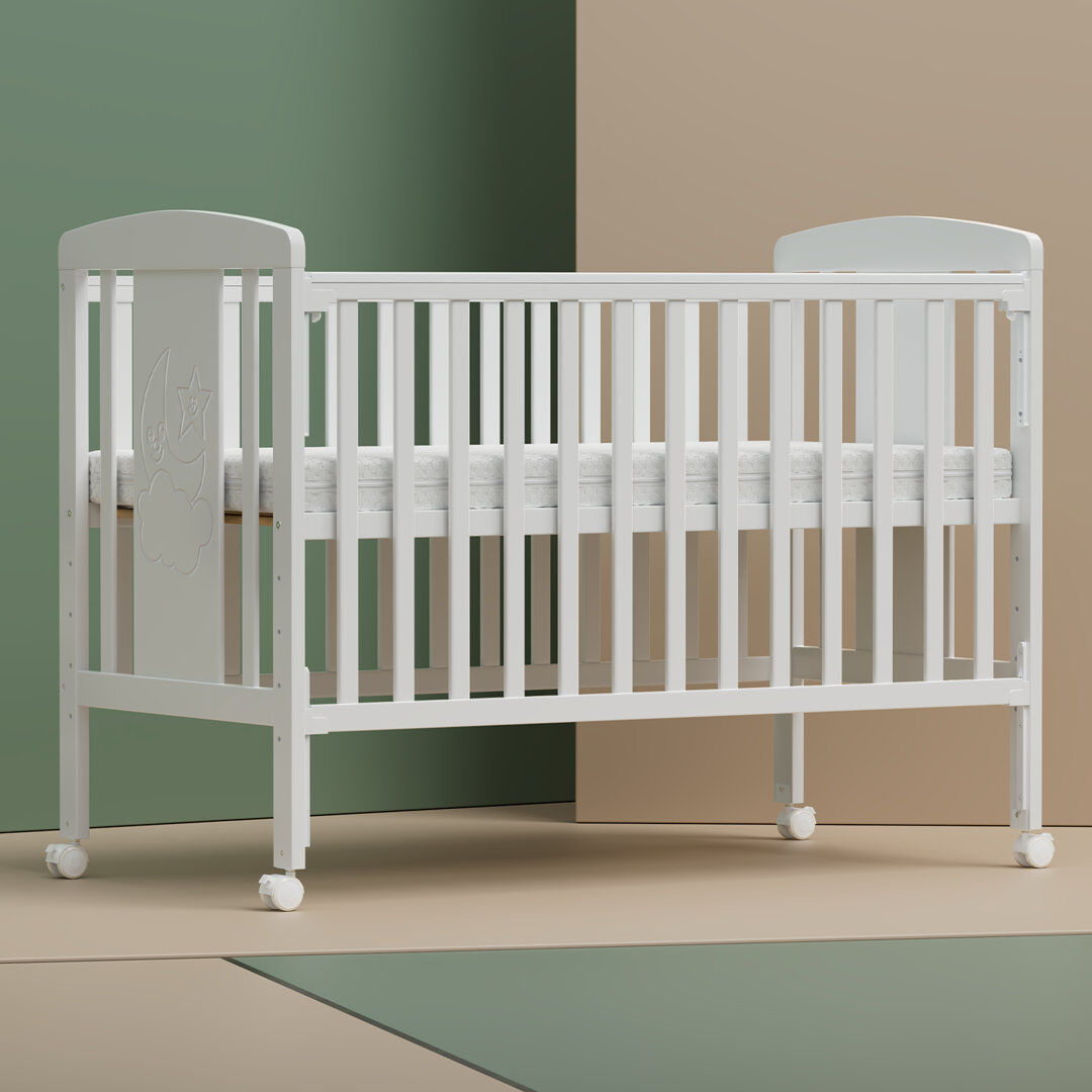 East Urban Home Cot Bed White Standard