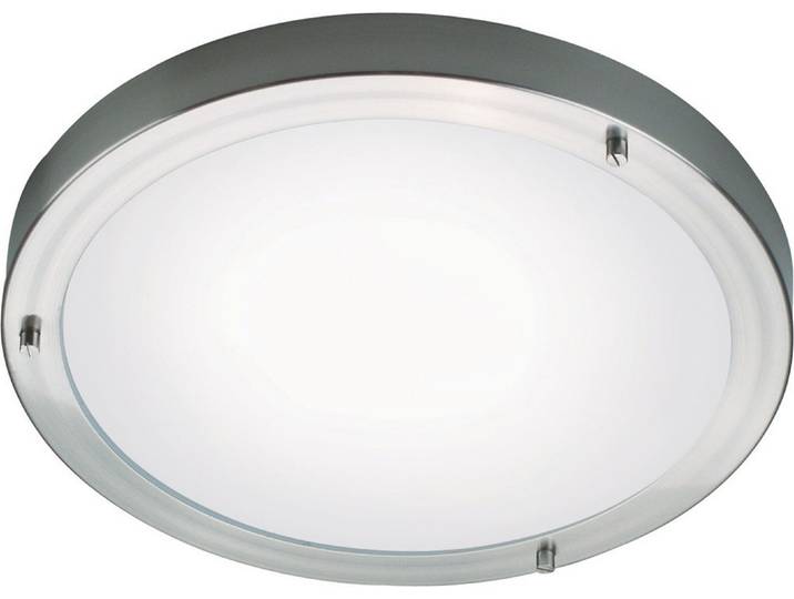 Nordlux Plafonnier Ancona Maxi E27\, acier brossé