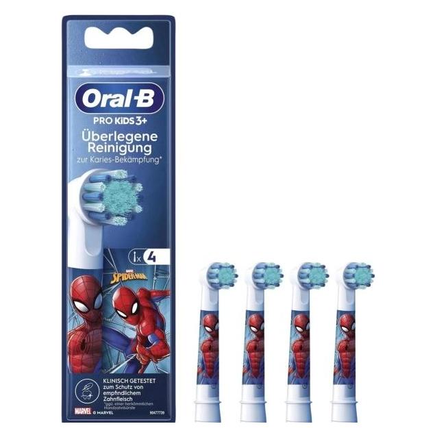 Oral-B Końcówki do szczoteczki EB10S-4 Spiderman (4-pak) (4x) (65219114)