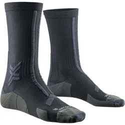 X-SOCKS Trailrun Discover Crew Laufsocken B036 - black/charcoal 45-47