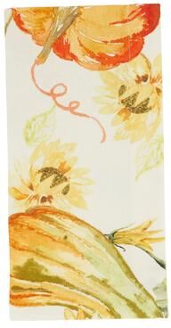 Saro Lifestyle Pumpkins Table Napkins (Set of 4)