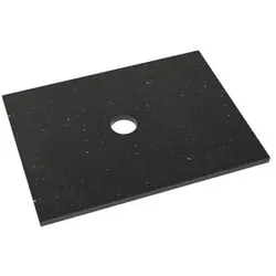 Naturel Deckplatte 60x2x46 cm Gobi black glanz KDESKATK60