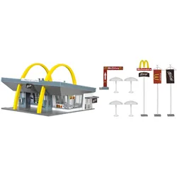 Vollmer 43634 H0 - McDonald's Restaurant mit McDrive