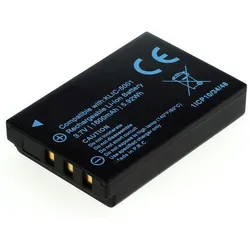 AGI Akku kompatibel mit Sanyo Xacti VPC-WH1 DB-L50AEX DB-L50 (Kamera Akku), Kamera Stromversorgung, Schwarz
