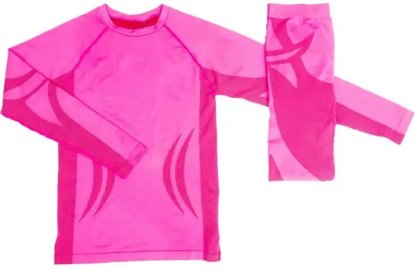 Cold Seamless Damen Ski Funktionsunterwäsche Set (L-XL - Pink)