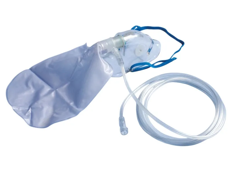 Sauerstoffmaske mit Reservoirbeutel und Schlauch, unsteril 01.100.08.130