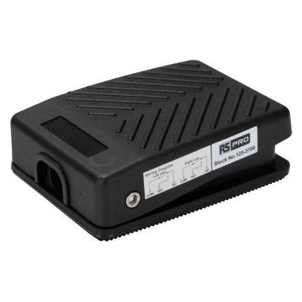 RS PRO Foot switch lightweight housing (1253706)
