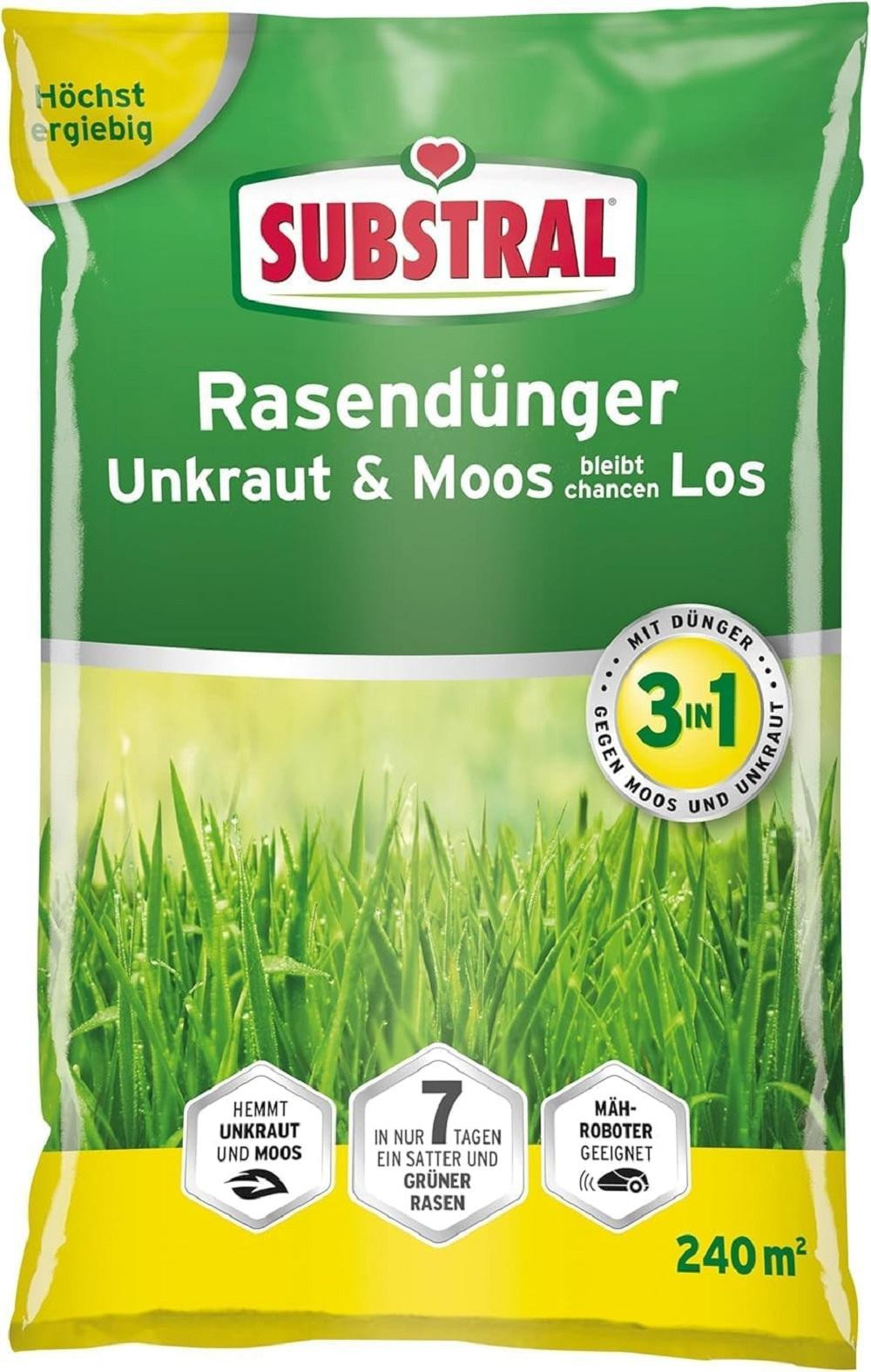 Substral Unkraut & Moos blijft kansenloos Rasendünger 7,2 kg