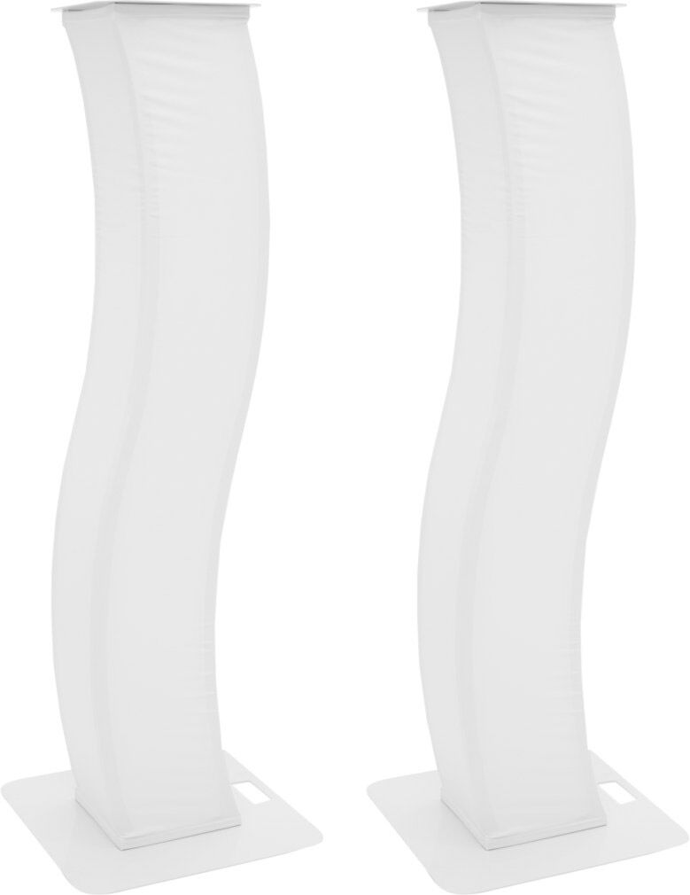 EuroLite 2x Stage Stand 150cm Geschwungen Inkl. Cover Und Tasche