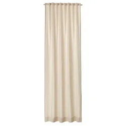 SCHÖNER WOHNEN-Kollektion Fertiggardine Breeze 125 x 250 cm Mischgewebe Beige Leinen