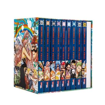 One Piece Sammelschuber 7: Fishman Island (inklusive Band 62-70), Set von Eiichiro Oda, Carlsen, 978-3-551-80532-4