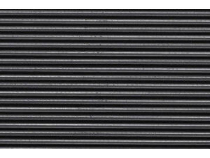 Linea Gummimatte Schwarz 1m