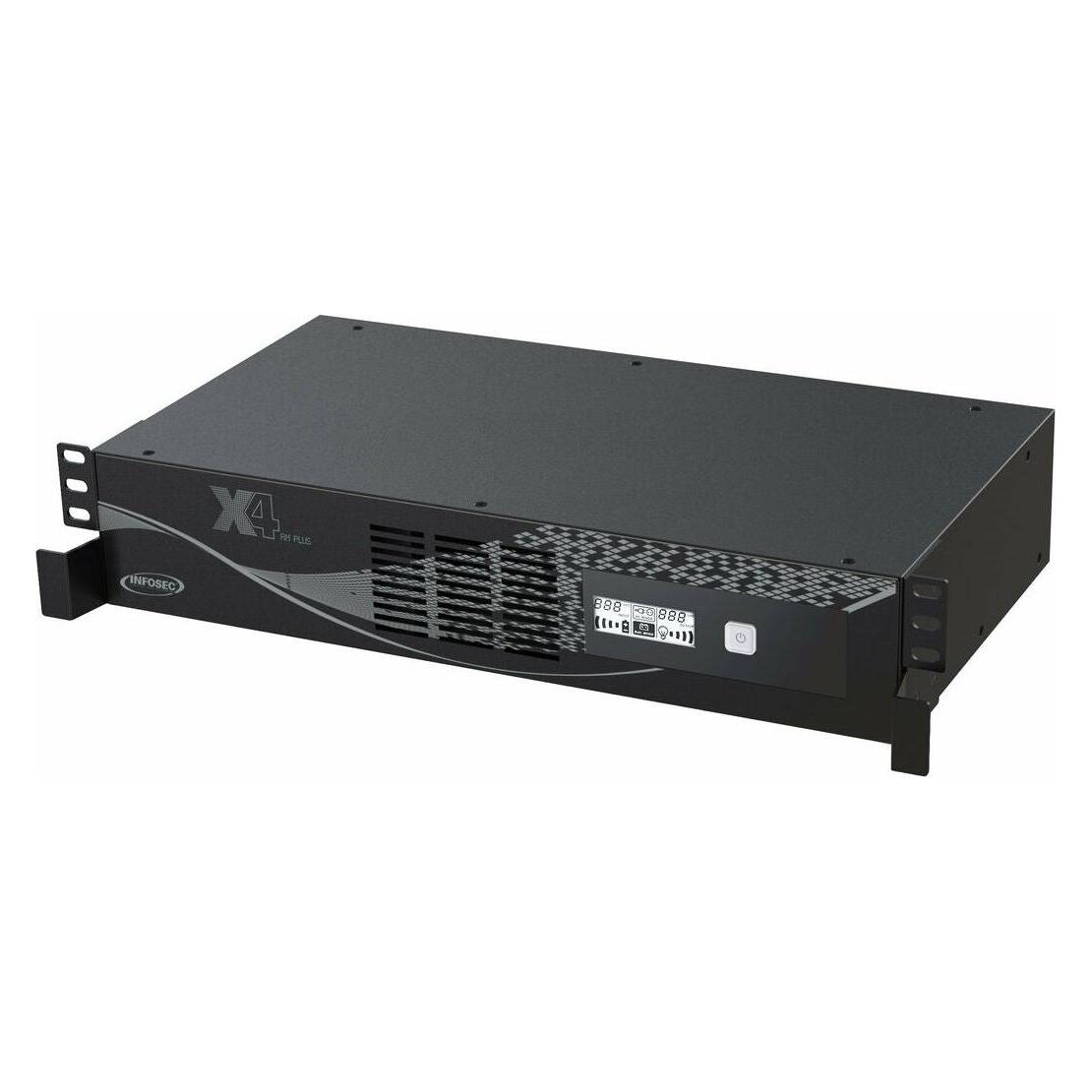 Infosec compatible X4 1000 RM PLUS (1000 VA, 600 W, Line-Interaktiv USV) (66063N1)