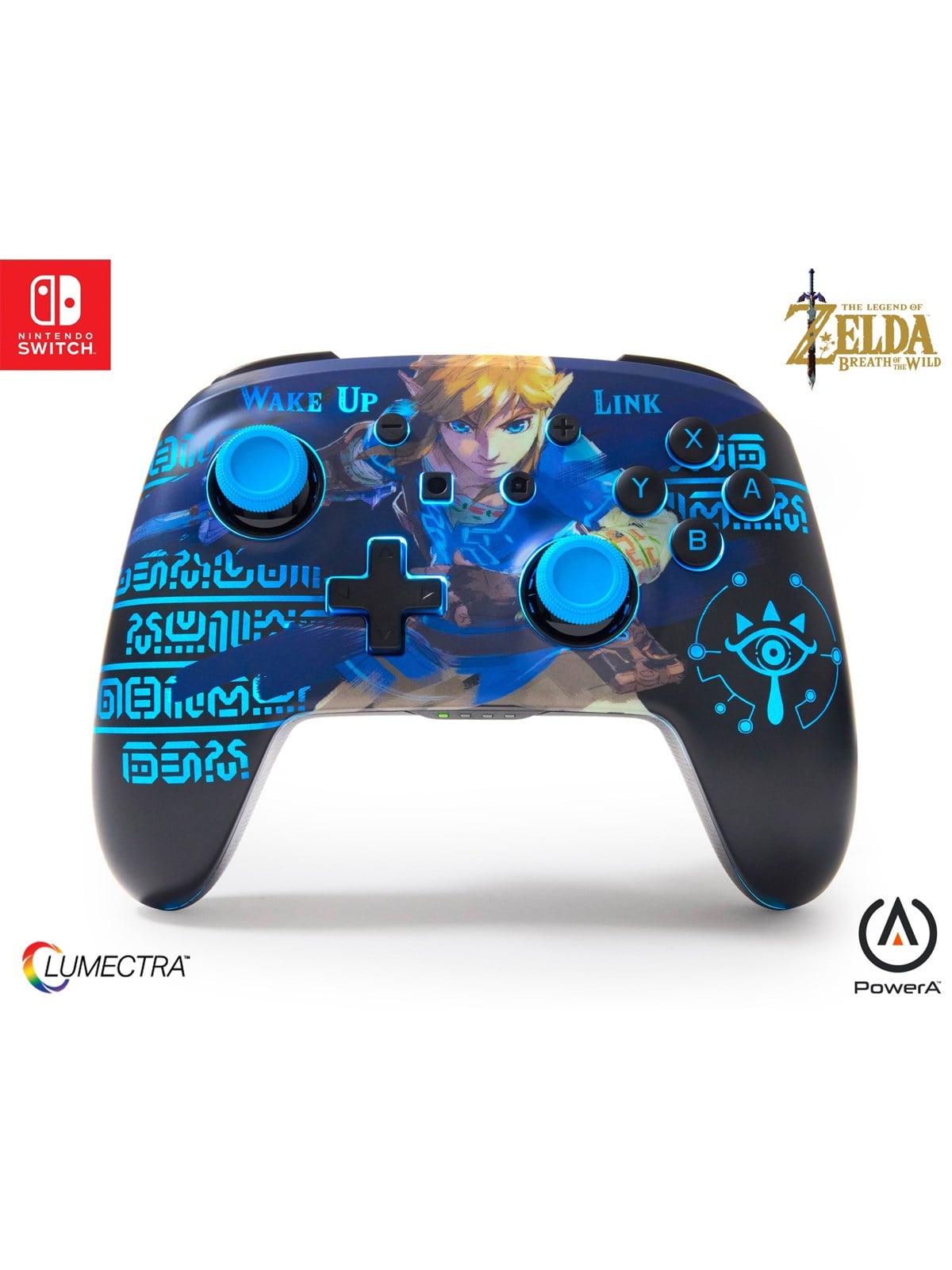 PowerA Verbesserter kabelloser Controller von für Nintendo Switch mit Lumectra - Link aufwecken - Wireless Controller - Nintendo Switch