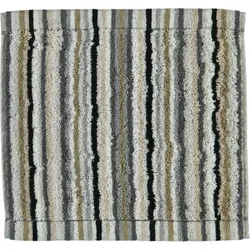 Stripes Handtuch 30 x 30 cm erdfarben