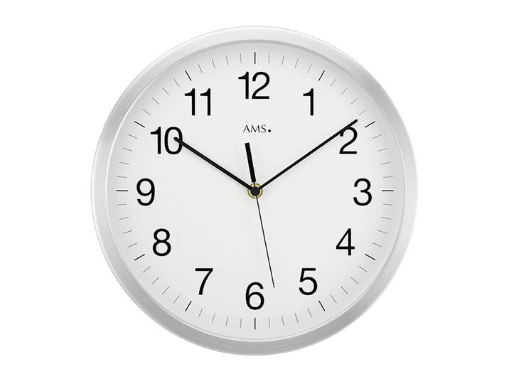 Wanduhr Keswick Aluminium, gebürstet Ø 30cm Messing
