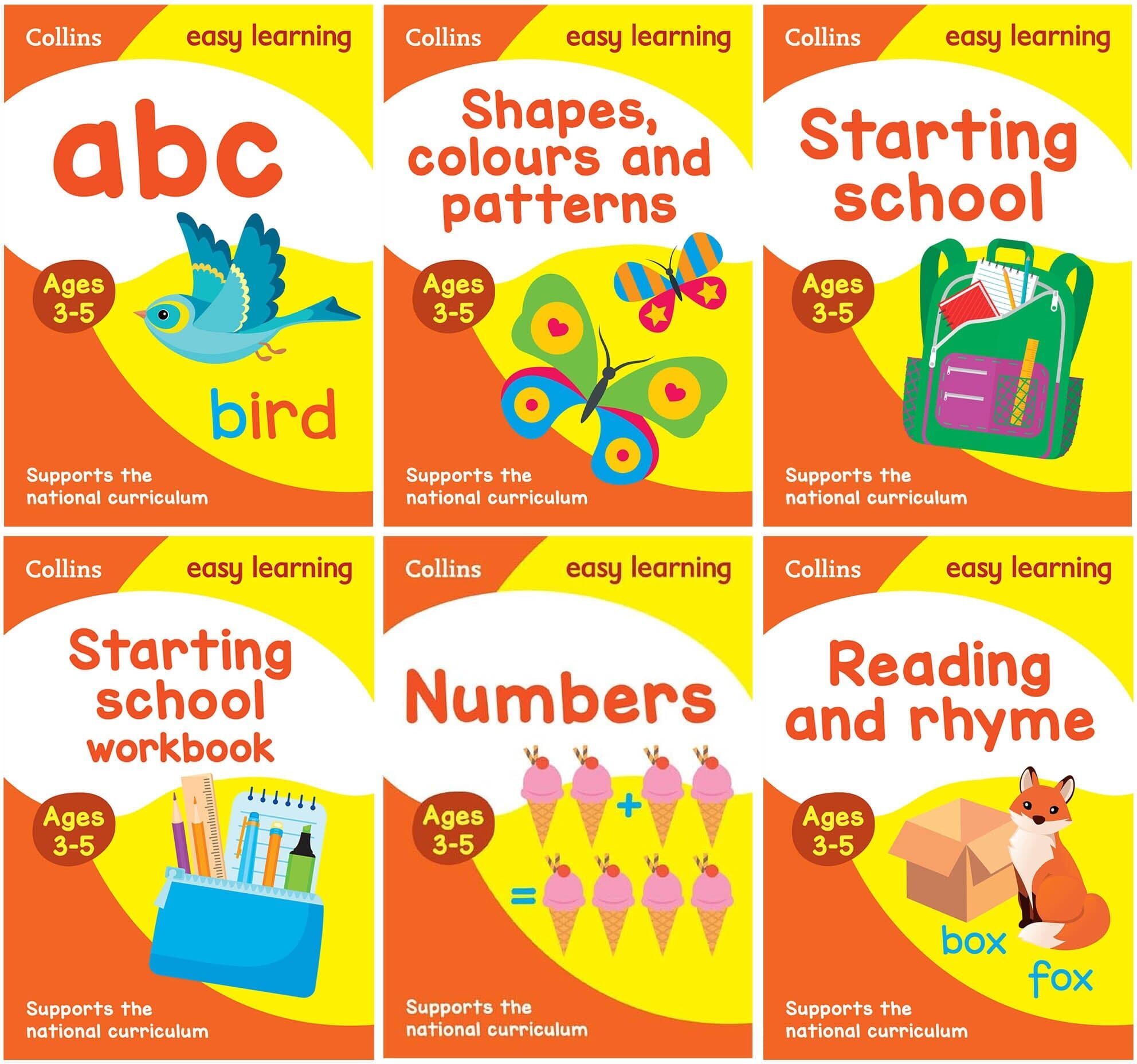 Collins Easy Learning Starter Set Ages 3-5: Ideal for home learning (Collins Easy Learning Preschool)