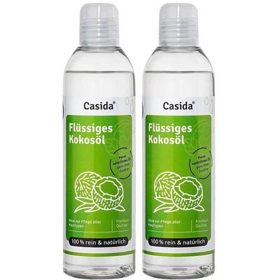 Kokosöl flüssig pur & natürlich 2x 2x250 ml Öl