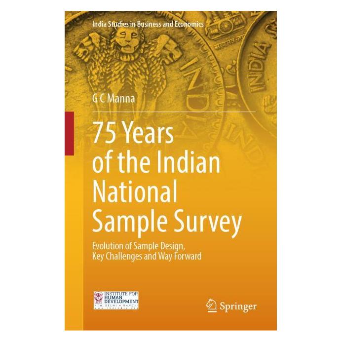Springer 75 Years of the Indian National Sample Survey (Englisch, Hardcover, G C Manna) (71879168)