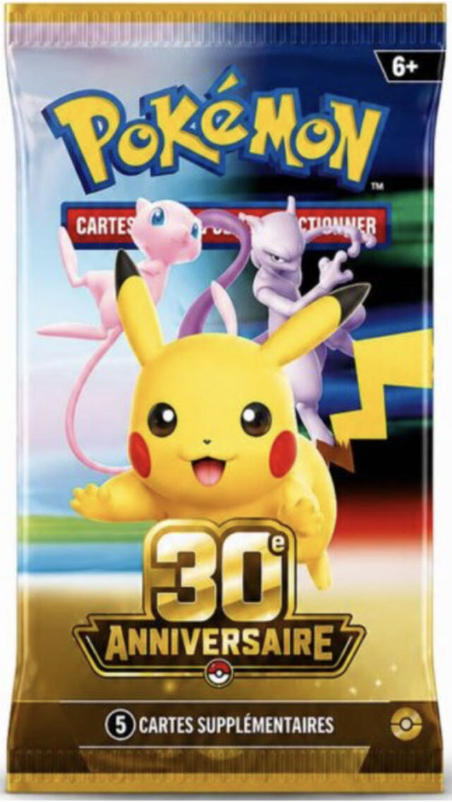 Pokémon Anniversaire 30 ans : Booster à l'unité