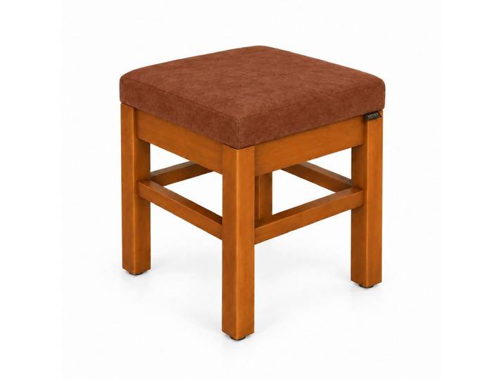 einrichtungsdesign24 Sitzhocker Schwerlasthocker Alexander Rustikal – Robuster Sitzhocker für Senioren