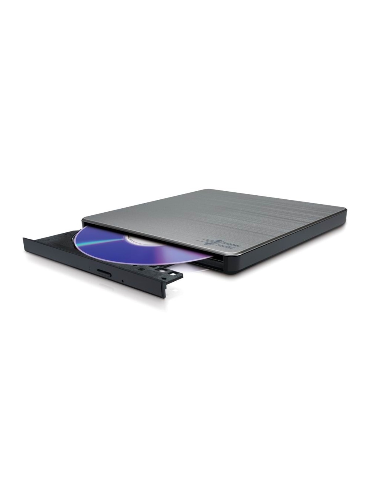 Hitachi - LG GP60NS60 Slim Portable DVD-Writer - DVD-RW (Brenner) - USB 2.0 - Silber