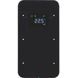 Berker 75642065 Touchsensor 2fach mit Temperaturregler R.1 Glas, schwarz