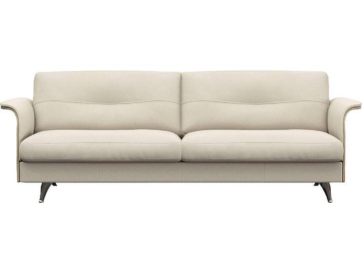 FLEXLUX 3-Sitzer Glow, super bequem durch hochwertigem Sitzaufbau mit Federkern, Modernes skandinavisches Design
