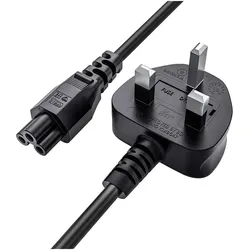 ASUS AC Power Cord UK C202SA/C223NA, Stromkabel, Schwarz
