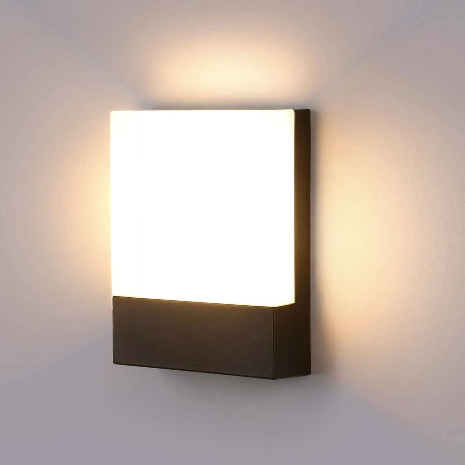 Selius LED Wandlamp Buiten voor Tuin, Terras of Balkon