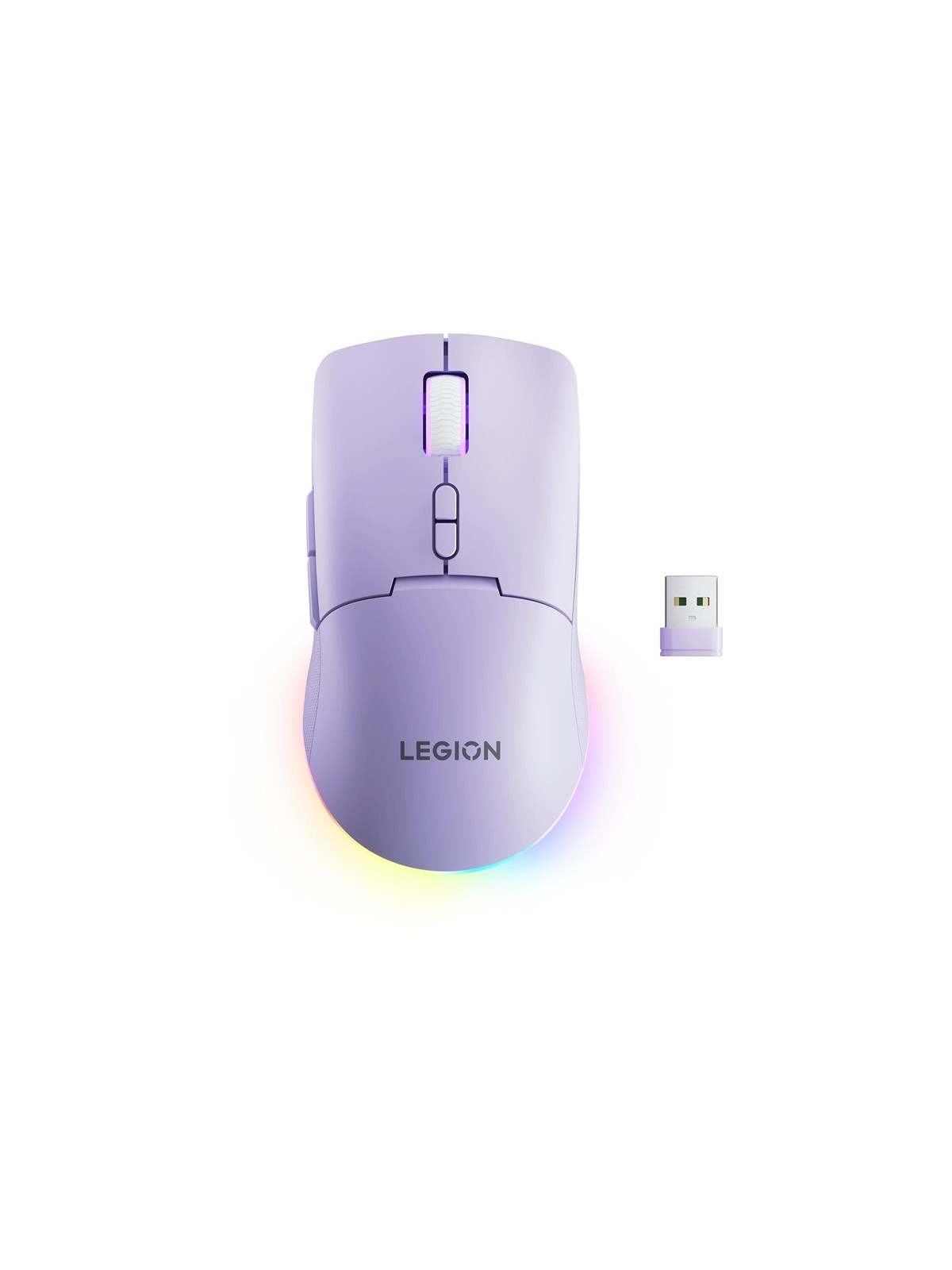 Lenovo Legion M220 Wireless RGB Gaming Mouse (Aurora Purple) - Maus (Lila)