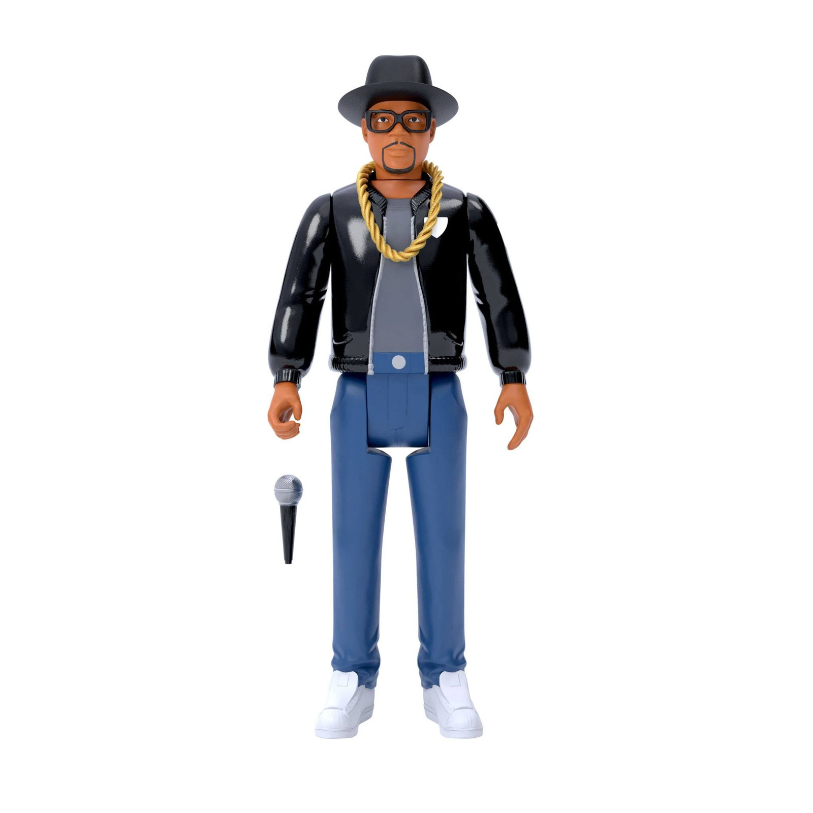 Super7 RUN DMC ReAction Actiefiguur Darryl DMC McDaniels, 10 cm
