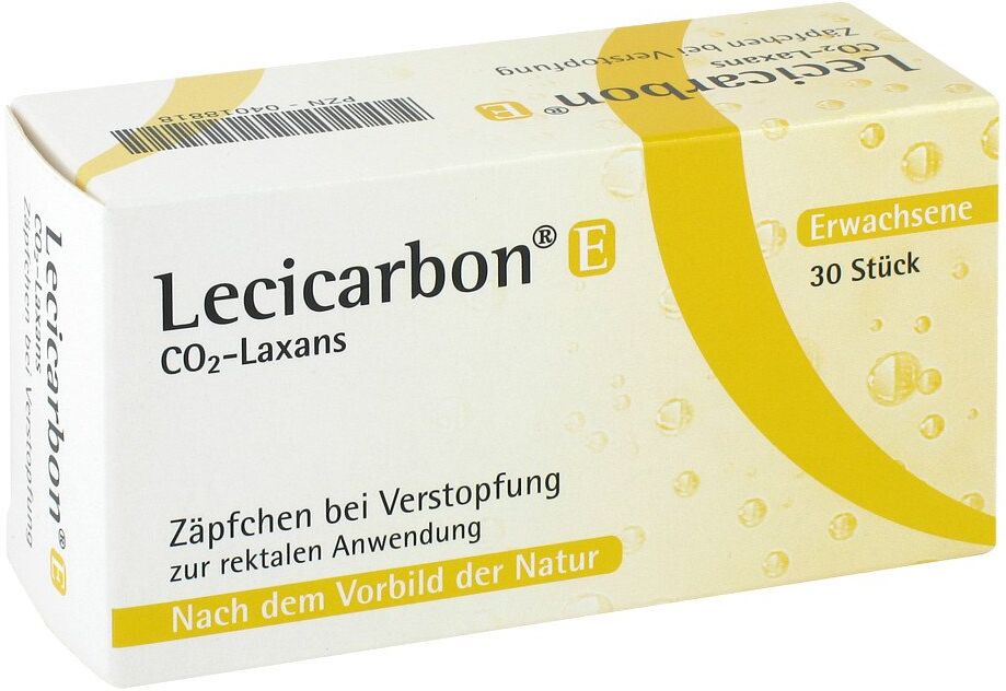 Lecicarbon E CO2-Laxans für Erwachsene