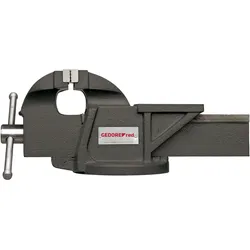Gedore Red, Schraubstock + Zwinge, red R93800125 Schraubstock Backenbreite 125mm starr 17kg (125 mm)