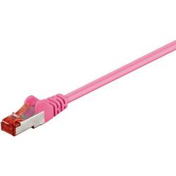 MicroConnect SSTP602PI RJ45 Patchkabel 2 m Pink 1 St.
